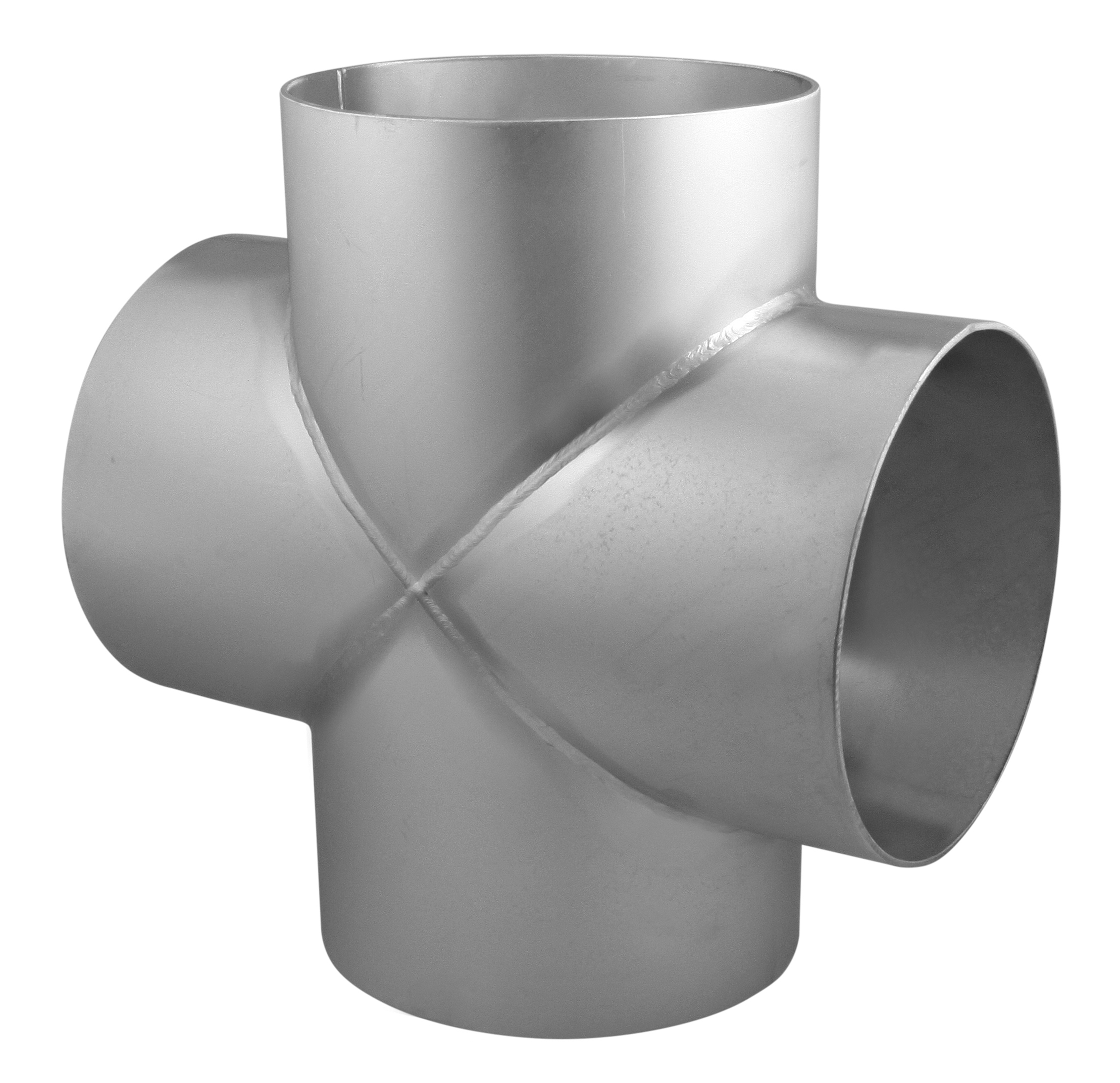 Kreuzstücke aus Edelstahl DN 15 - DN 600 Wandstärken 2,0 bis 5,0 mm - Varinox